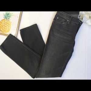 7 For All Man Kind Gray Skinny Jeans